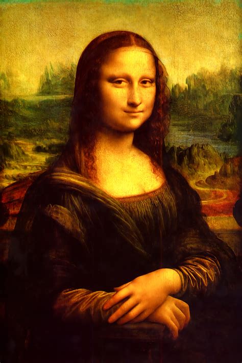 Free Download Mona Lisa Hd Wallpaper 1280x1920 For Your Desktop