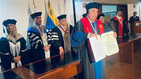 Luis Eduardo Martínez Recibió Doctorado Honoris Causa De La Universidad