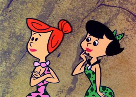 Betty And Wilma Los Picapiedras Personajes De Walt Disney Dibujos