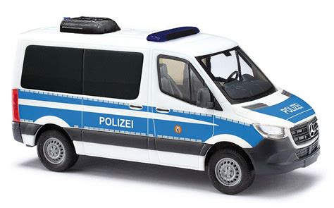 Ds Automodelle Modellbauvertrieb Busch Mb Sprinter Polizei Berlin