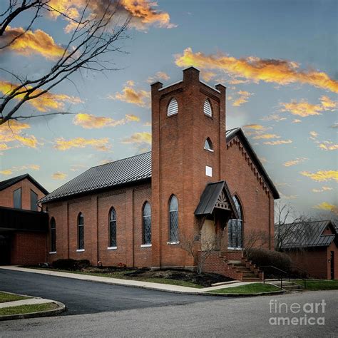 Lithopolis United Methodist Church Photograph By Brian Mollenkopf