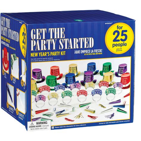 Amscan New Years Party Kit Multi Shop Party Supplies At H E B