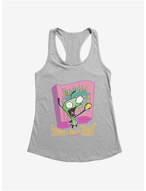 Invader Zim Unique Taco Tuesday Girls Tank Hot Topic