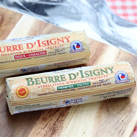 Beurre D'Isigny Doux (salted butter) - 250g - Stephs Gourmet Foods