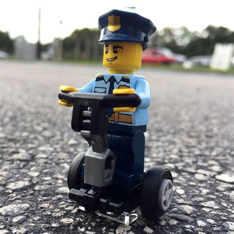 Mall Cop Lego Segway With Police Officer Minifigure The Brick Show Shop
