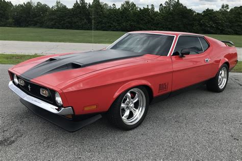 1972 Ford Mustang Mach 1 For Sale On Bat Auctions Sold For 25000 On