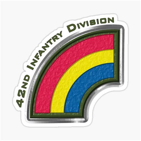 Militaria Vietnam Era Us Army 42nd Infantry Division Color Patch Rfeie