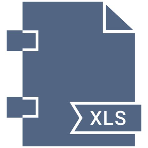 Тип файла типы файлов Формат Xls значок в File Names Vol 2 Icons