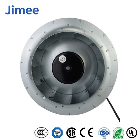 Jimee Motor China Axial Exhaust Fan Factory Jm35596e2c2 230 Vac Rated Voltage Ec Centrifugal