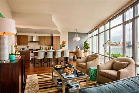 Condo Living Open Living Space Garrison Hullinger Interior Design
