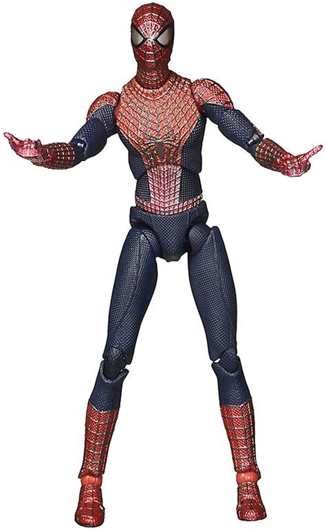 The Amazing Spider Man 2 Mafex Spider Man 6 Action Figure Dx Set