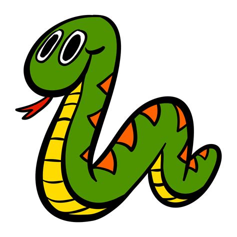 Cute Cartoon Snake 546471 Vector Art At Vecteezy