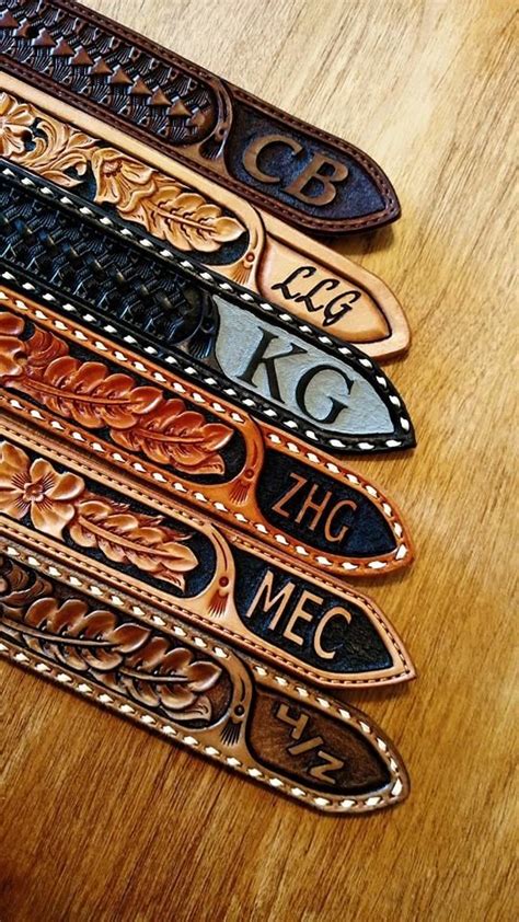 Custom Belt By Wyoming Belts Custom Leather Belts Tooled Leather Belts