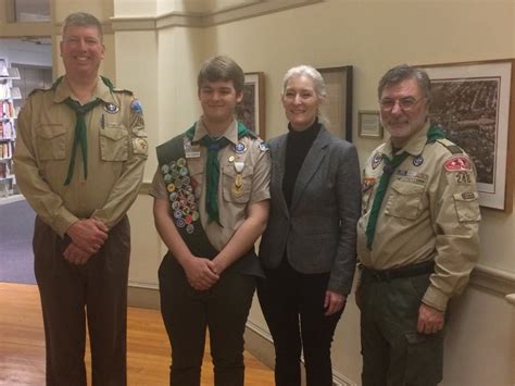 Troop 248 Celebrates Their Newest Eagle Scout Waltham Ma Patch