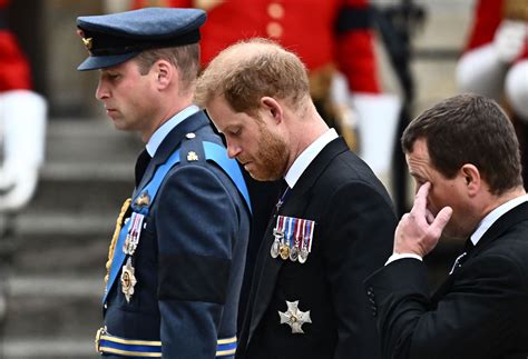 King Charles William And Harry Deeply Affected At Queens Funeral