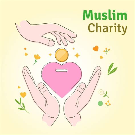 Premium Vector Muslim Charity