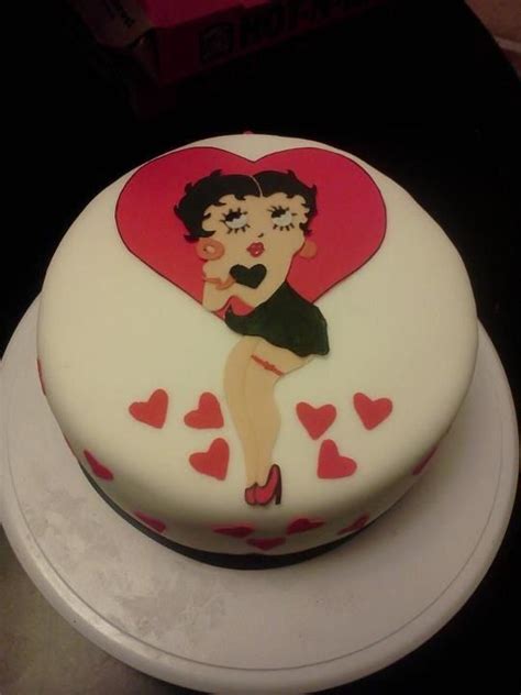 Betty Boop Cake By Me Betty Boop Betties Sally Sweet Tooth Cakes Desserts Ideas Food