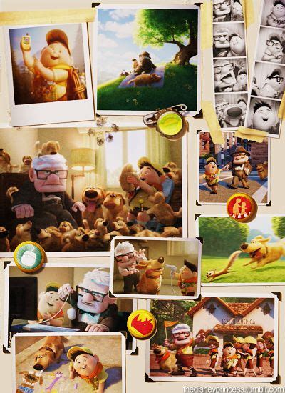 Full Up End Credits Collage The Best Movie Ever Disney Up