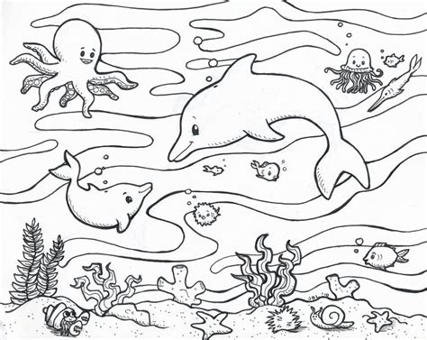 Rick and morty coloring pages. Underwater coloring pages to download and print for free