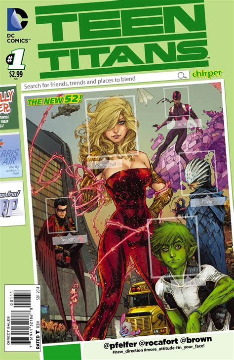 Teen Titans Vol 5 1 Cover A 1st Ptg Regular Kenneth Rocafort Cover