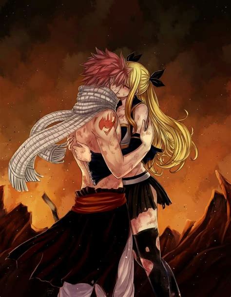 Fairy Tail Leo And Lucy Kiss