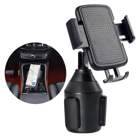 Cup Holder Phone Mount For Car Universal Adjustable Car Mount For