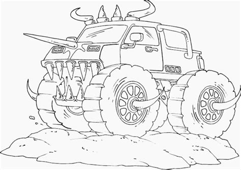 Top 20 free printable super mario coloring pages online. Monster Jam Truck Coloring Pages Printable - Printable ...
