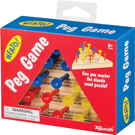 Triangle Peg Board Game