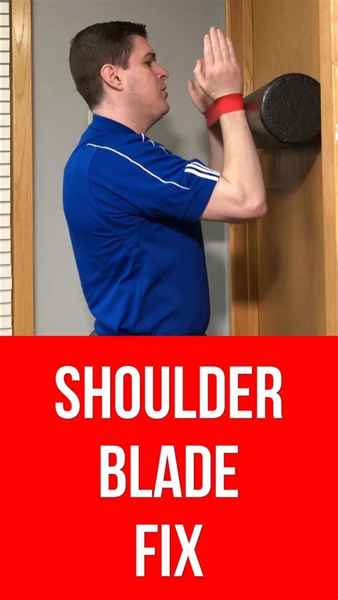 Shoulder Blades Stick Out Try This Video Shoulder Workout