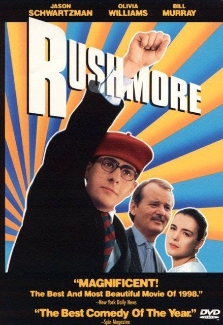 Rushmore Dvd 1998 Best Buy Rushmore Movie Wes Anderson Movies