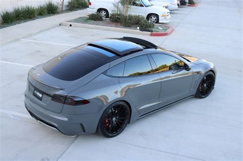 Tesla Model S Has 40000 Paint And 6500 Body Kit By Zero To 60