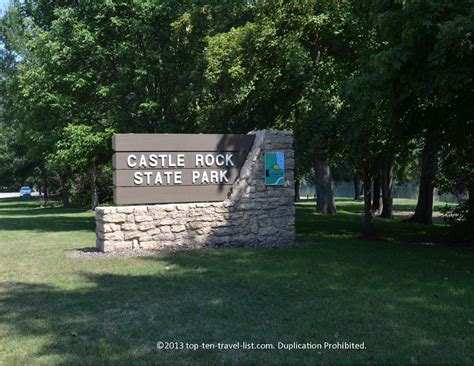Castle Rock State Park Scenic Views Of The Rock River Top Ten Travel