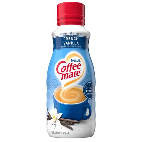 Nestle Coffee Mate French Vanilla Liquid Coffee Creamer 64 Fl Oz