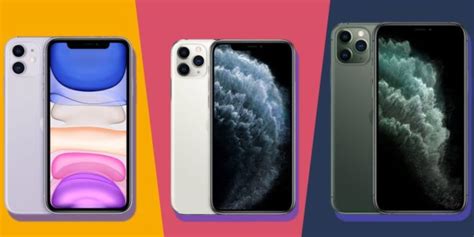 The New Apple Iphone 11 Series Compared Mobile Arrival