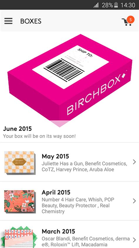 beauty in a box startup birchbox finally launches on android and gears up to go global