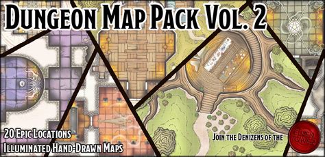 Elven Tower Dungeon Map Pack 2 Foundry Hub