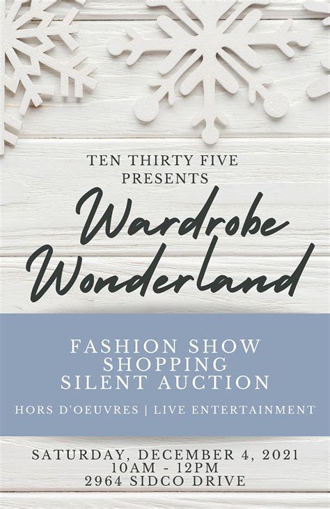 TenThirtyFive Presents: Wardrobe Wonderland, Tennessee Electric