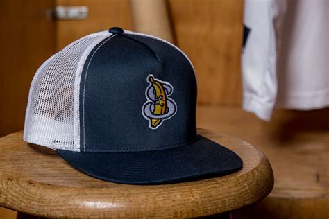 Flat Brim Trucker Hat Hats Brim Closet Accessories