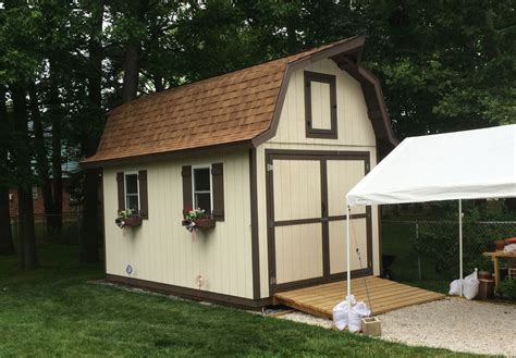 Tall Gambrel Barn Style Sheds