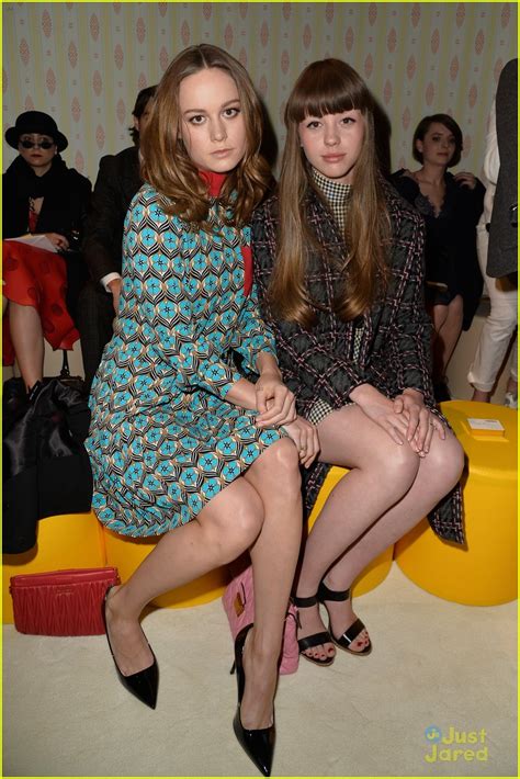 Full Sized Photo Of Brie Larson Imogen Poots Miu Miu Show Brie Larson Imogen Poots Bring