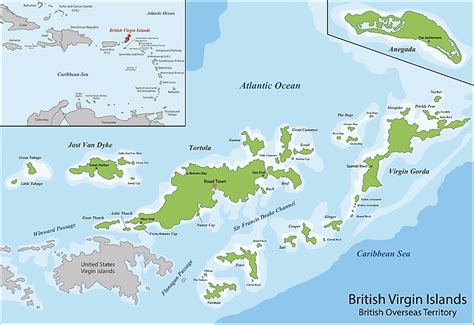 Us Virgin Islands Maps Facts World Atlas