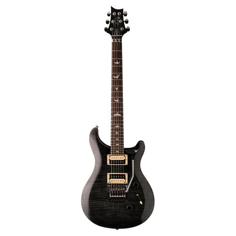 Prs Se Custom 24 Floyd Rose Elektro Gitar Gray Black Doremusic