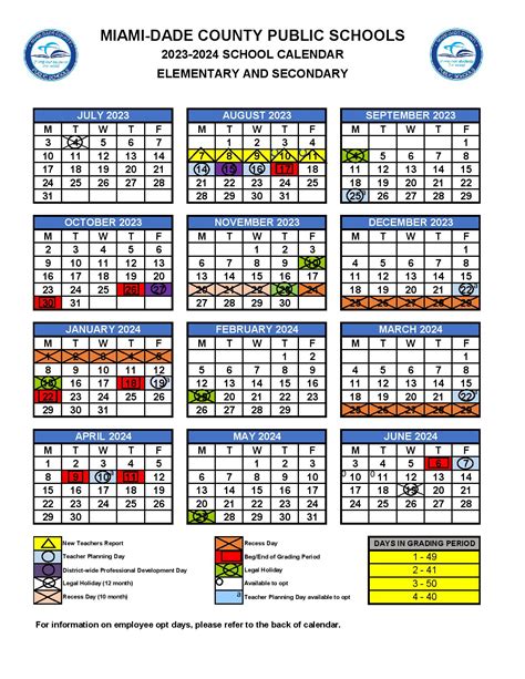 Miami Dade 2025-2026 School Calendar