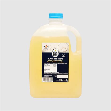 Blanc dŒuf liquide 2 kg Ovoteam