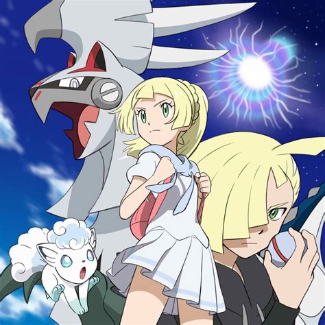 Lillie Gladion Alolan Vulpix And Silvally Pokemon And More Drawn