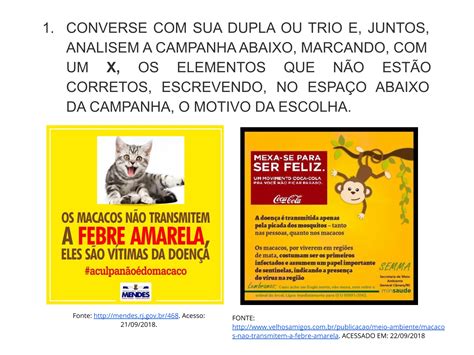 Gênero Textual Campanha De Conscientização