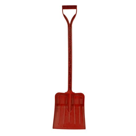 Kids Snow Shovel Poly Blade D Handle 9in