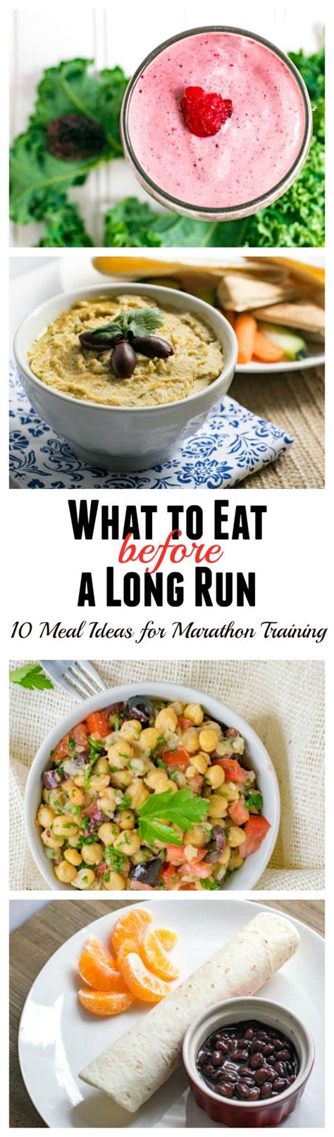 Running with a full belly is no fun. What to Eat Before a Long Run | Running food, Eating ...