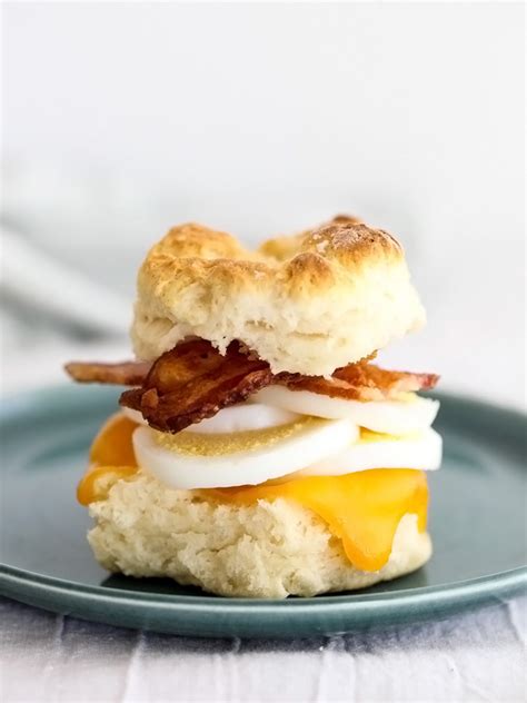 Bacon Egg And Cheese Biscuit Sandwiches Just Moms Recipe