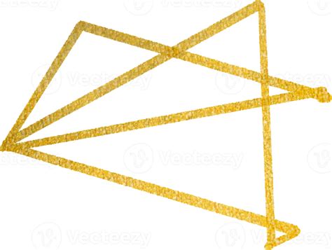 Gold Geometric Shape Frame 10869901 Png